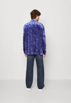 WEEKDAY LESLEY SHIRT UNISEX - Hemdbluse - Blue -Sommerkleidung Für Damen 751c908b375a4cdc84578081bf5e2c7b