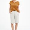 OCEANE - T-Shirt Basic - Amber 1 OCEANE - T-Shirt Basic - Amber -Sommerkleidung Für Damen 7635e86fb46f4d96b0d512ed01804f2d