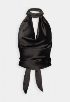 Gina Tricot LEAH - Top - Black -Sommerkleidung Für Damen 784a5b68f697431989264bff22d739a9 1