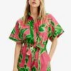 Desigual Jumpsuit - Pink -Sommerkleidung Für Damen 7aee044e6ab94811ac23df1c63e1e910