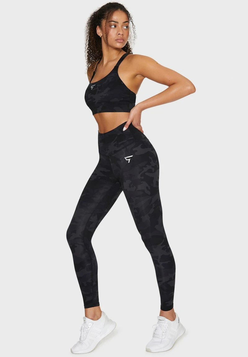 SENSES+ RACER BACK - Top - Camo Black 4 SENSES+ RACER BACK - Top - Camo Black – Bild 2