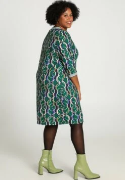 GÉOMÉTRIQUE - Freizeitkleid - Green -Sommerkleidung Für Damen 7c69f84342074e24b42b785d52498e2a