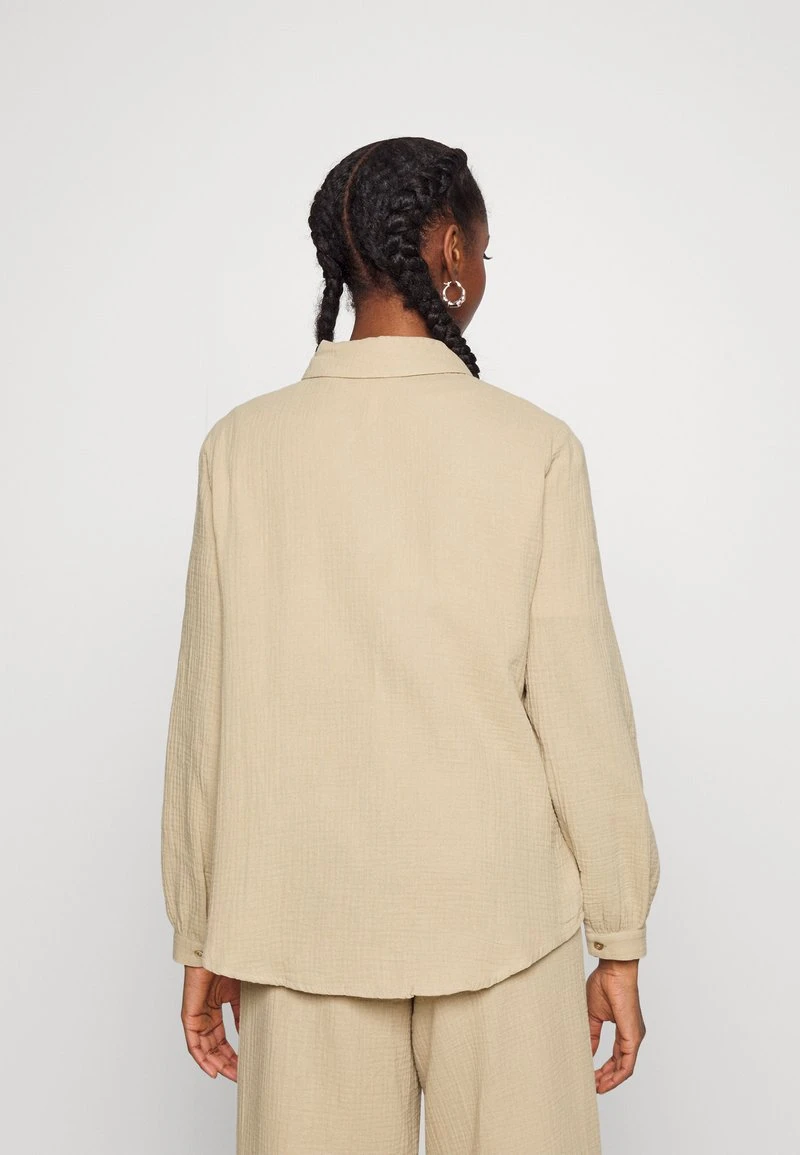 OBJCARINA L/S SHIRT - Bluse - Humus 5 OBJCARINA L/S SHIRT - Bluse - Humus – Bild 3