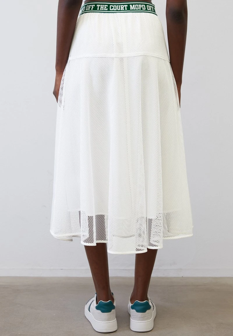 Marc O'Polo DENIM WADENLANGER MIT LOGO-GUMMI-BUND - A-Linien-Rock - Scandinavian White 6 Marc O'Polo DENIM WADENLANGER MIT LOGO-GUMMI-BUND - A-Linien-Rock - Scandinavian White – Bild 4