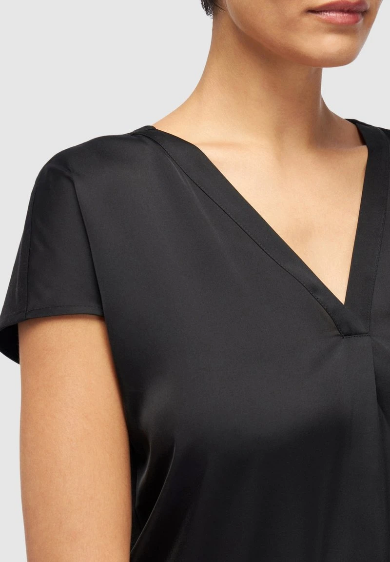BIMATERICA SCOLLO A V - Bluse - Nero 5 BIMATERICA SCOLLO A V - Bluse - Nero – Bild 3