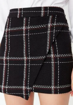 Trendyol CASUAL&COMFORT - Wickelrock - Black -Sommerkleidung Für Damen 8034aff260d144ff8919c2982711a33b