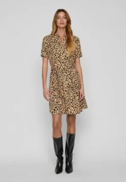 Vila VIPAYA NOOS - Blusenkleid - Curds Whey