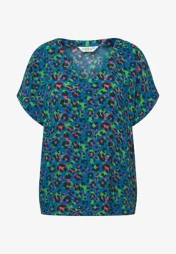 IMPRIMÉ LÉOPARD COLORÉDÉCOLLETÉ EN V - Bluse - Bleu à Essence Léger 9 IMPRIMÉ LÉOPARD COLORÉDÉCOLLETÉ EN V - Bluse - Bleu à Essence Léger -Sommerkleidung Für Damen 86081b96da1a4857bd58705e4df42f7c