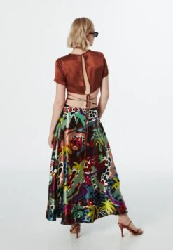 Twist CUT PATTERNED ENVELOPE - Wickelrock - Brown 10 Twist CUT PATTERNED ENVELOPE - Wickelrock - Brown -Sommerkleidung Für Damen 8750706b8e2d4dd4af6df255a68c627f