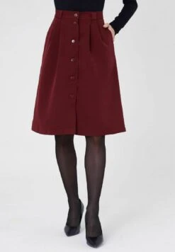 MIDI HIGH WEIST - A-Linien-Rock - Brown 10 MIDI HIGH WEIST - A-Linien-Rock - Brown -Sommerkleidung Für Damen 880b0af54aca4385ab2a577214a306ef