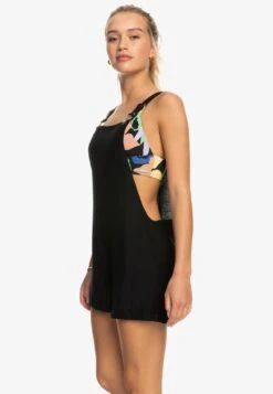 Roxy SILVER SKY AGAIN - Latzhose - Anthracite -Sommerkleidung Für Damen 8d60935c816e4df6895de07e0b50f831