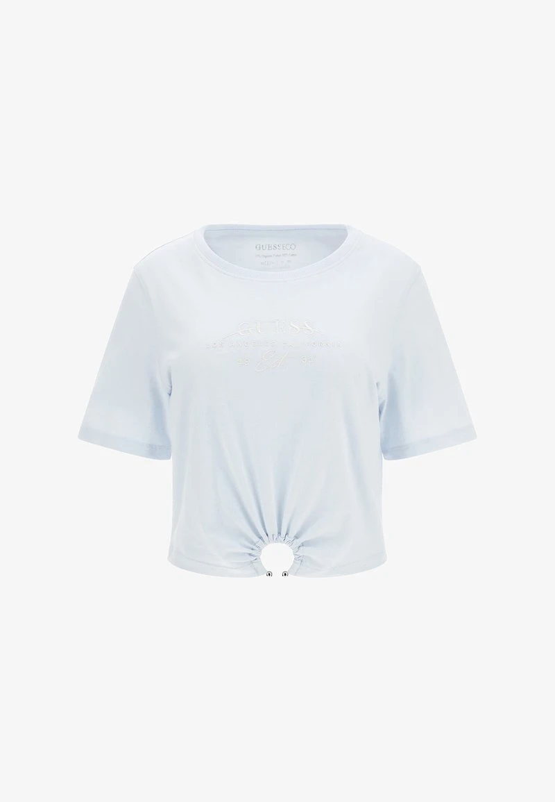 Guess VESTIBILITÀ RELAXED - T-Shirt Basic - Himmelblau 4 Guess VESTIBILITÀ RELAXED - T-Shirt Basic - Himmelblau – Bild 2