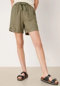 QS By S.Oliver Shorts - Khaki Oliv 12 QS By S.Oliver Shorts - Khaki Oliv -Sommerkleidung Für Damen 91b4821f59f74b248079168c1eecad93