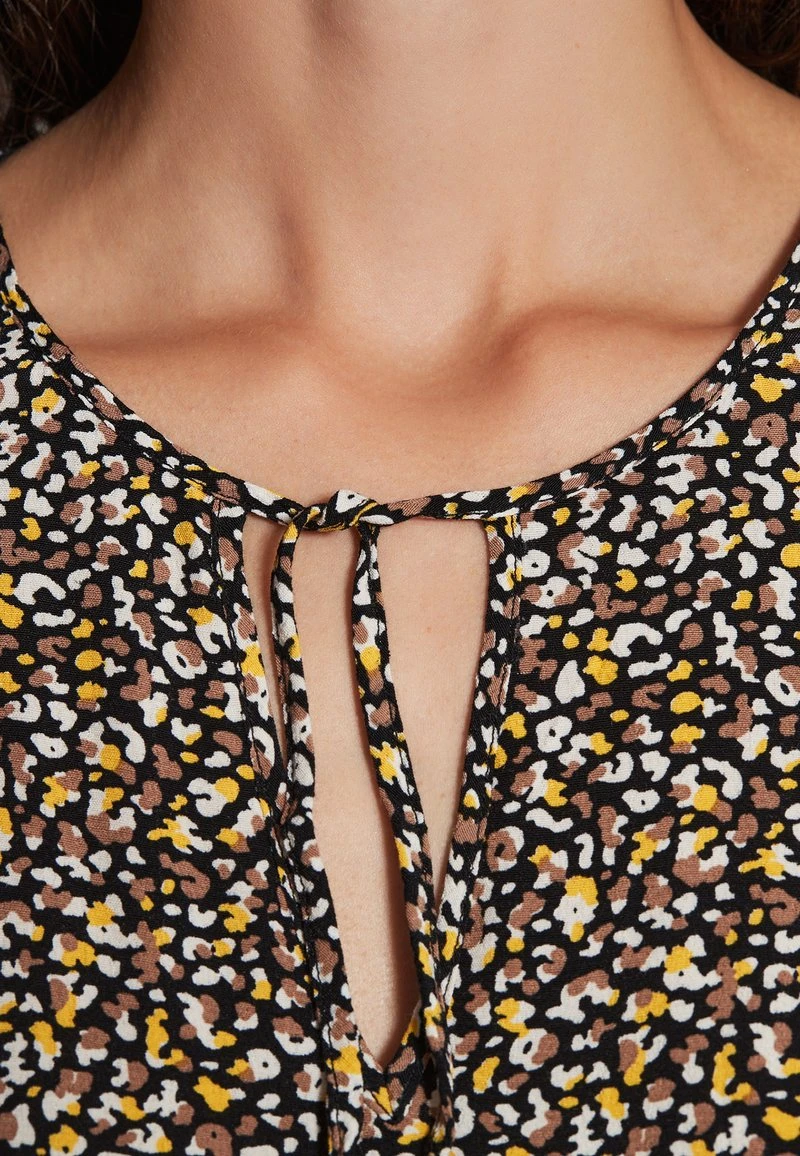 Freizeitkleid - Gelb 6 Freizeitkleid - Gelb – Bild 4