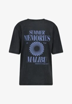 ELORE - T-Shirt Print - Washed Black 10 ELORE - T-Shirt Print - Washed Black -Sommerkleidung Für Damen 9273d9646db94d9a9b7f2958d7d7bd18 1