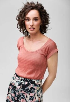 AMOROUS - T-Shirt Basic - Rose