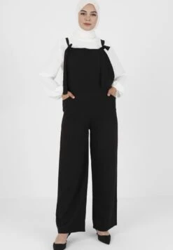 UNLINED MODEST TAVIN - Latzhose - Black