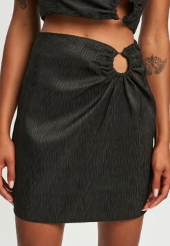 MARLOE - Minirock - Black Jacquard