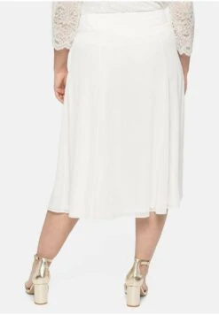Sheego ROCK - A-Linien-Rock - Offwhite 10 Sheego ROCK - A-Linien-Rock - Offwhite -Sommerkleidung Für Damen 955a85e884f042a894d505de5648cea2