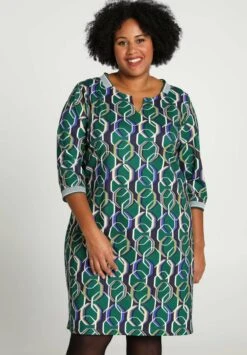 GÉOMÉTRIQUE - Freizeitkleid - Green