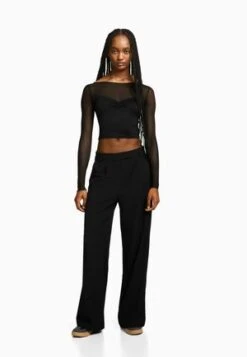 New Look LONG SLEEVE - Langarmshirt - Black 12 New Look LONG SLEEVE - Langarmshirt - Black -Sommerkleidung Für Damen 963a14208f7f496ba83d8433fd59ffed