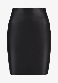 Pieces PCPARO SKIRT - Bleistiftrock - Black -Sommerkleidung Für Damen 966b4efc8d894b829b94e039940aae9f