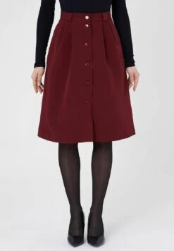 MIDI HIGH WEIST - A-Linien-Rock - Brown 12 MIDI HIGH WEIST - A-Linien-Rock - Brown -Sommerkleidung Für Damen 9770191e44bb4ddc884140bf3f22d399