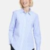 Gerry Weber LANGARM - Hemdbluse - Ecru/weiss/blau Streifen 2 Gerry Weber LANGARM - Hemdbluse - Ecru/weiss/blau Streifen -Sommerkleidung Für Damen 99e3b0f171134da2b593c57408680c25
