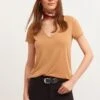SOFT TOUCH T-SHIRT BASIC - T-Shirt Basic - Ice Mocha 1 SOFT TOUCH T-SHIRT BASIC - T-Shirt Basic - Ice Mocha -Sommerkleidung Für Damen 99ef75a9270f49e5b418dc0be5f4a8ec