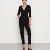 Wal G LONG SLEEVE - Jumpsuit - Black -Sommerkleidung Für Damen 9aad2f51e25a4878a1ed5e5ba82153e7