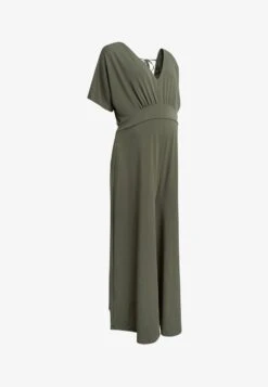 Next MATERNITY SLINKY - Jumpsuit - Khaki Green -Sommerkleidung Für Damen 9da85a1b3d354625b0d1a9aed2117d76