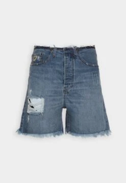 LOIS Jeans DATE - Jeans Shorts - Blue Denim -Sommerkleidung Für Damen 9f5cf62186a046d08a0f2e55f542dc97