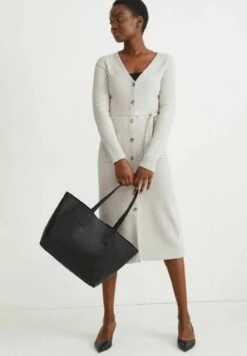 Strickkleid - Cremewhite