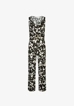MORGAN SLIM-FIT ABSTRACT PRINT - Jumpsuit - Black 12 MORGAN SLIM-FIT ABSTRACT PRINT - Jumpsuit - Black -Sommerkleidung Für Damen a785f5838fd842c2ba4e8d70ff14cc99