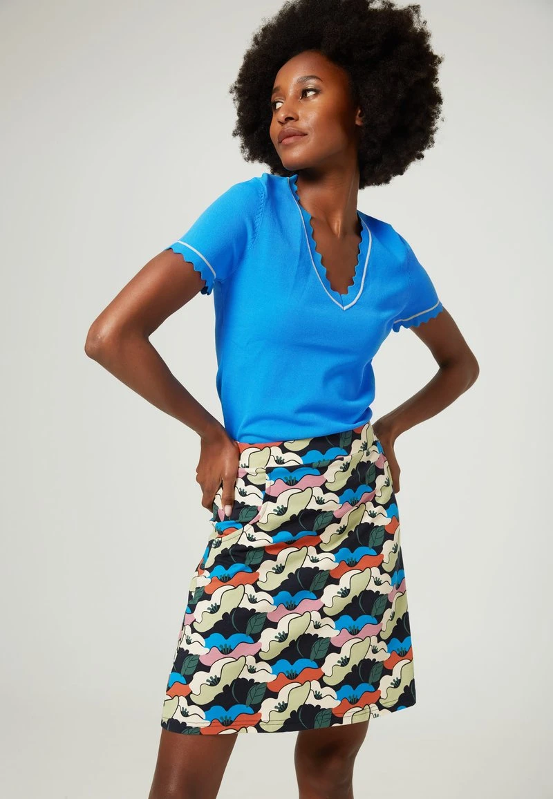 KISS THE SKY - T-Shirt Print - Blue 3 KISS THE SKY - T-Shirt Print - Blue