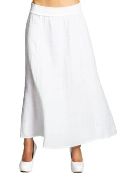 A-Linien-Rock - Weiss -Sommerkleidung Für Damen a9f547bb37214fe594cd19185a5b7eba