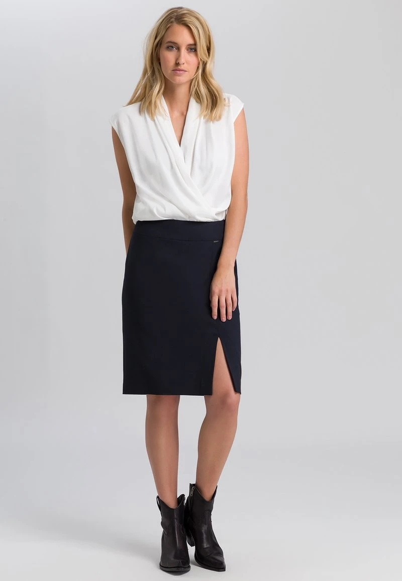 MARC AUREL Bleistiftrock - Navy 3 MARC AUREL Bleistiftrock - Navy