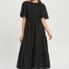 Calli ELORA MIDI - Freizeitkleid - Black 2 Calli ELORA MIDI - Freizeitkleid - Black -Sommerkleidung Für Damen ad4a2f67e46246429481ef70dc043906
