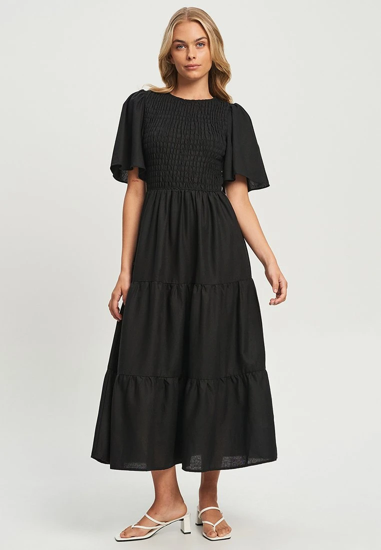 Calli ELORA MIDI - Freizeitkleid - Black 3 Calli ELORA MIDI - Freizeitkleid - Black