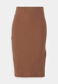 PENCIL SKIRT WITH SLIT - Bleistiftrock - Brown 11 PENCIL SKIRT WITH SLIT - Bleistiftrock - Brown -Sommerkleidung Für Damen b010ed6b7d824afa9eca1882c1640a84