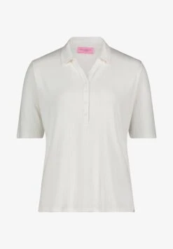 BETTY BARCLAY POLOSHIRT MIT RIPPENSTRUKTUR - Poloshirt - Rohweiß 10 BETTY BARCLAY POLOSHIRT MIT RIPPENSTRUKTUR - Poloshirt - Rohweiß -Sommerkleidung Für Damen b08bb19fdae94cae821026fd30cb6111 1