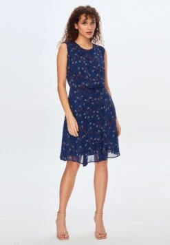 RIVIERA - Freizeitkleid - Printed Navy Blue -Sommerkleidung Für Damen b0c832c0357c4594a17ebc299935d96a