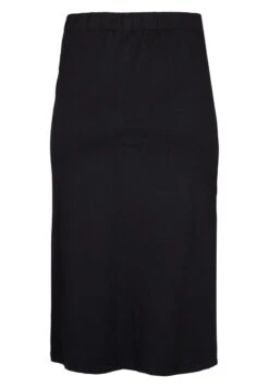 Zizzi WITH SLIT - Bleistiftrock - Black -Sommerkleidung Für Damen b16ddfee48af49ed9d4c65cde76dbb17