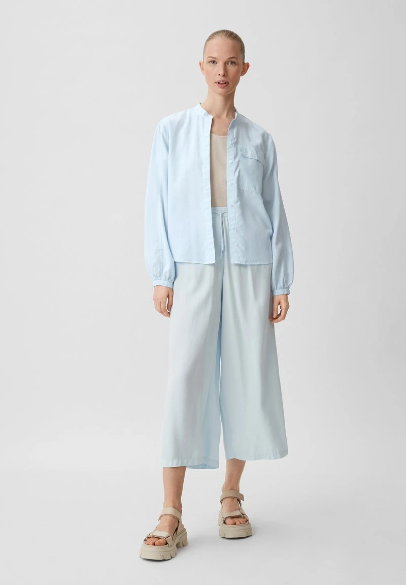 Hemdbluse - Hellblau 3 Hemdbluse - Hellblau