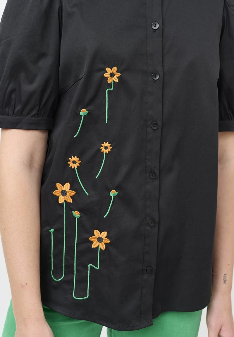 VILMA - Hemdbluse - Black 6 VILMA - Hemdbluse - Black – Bild 4