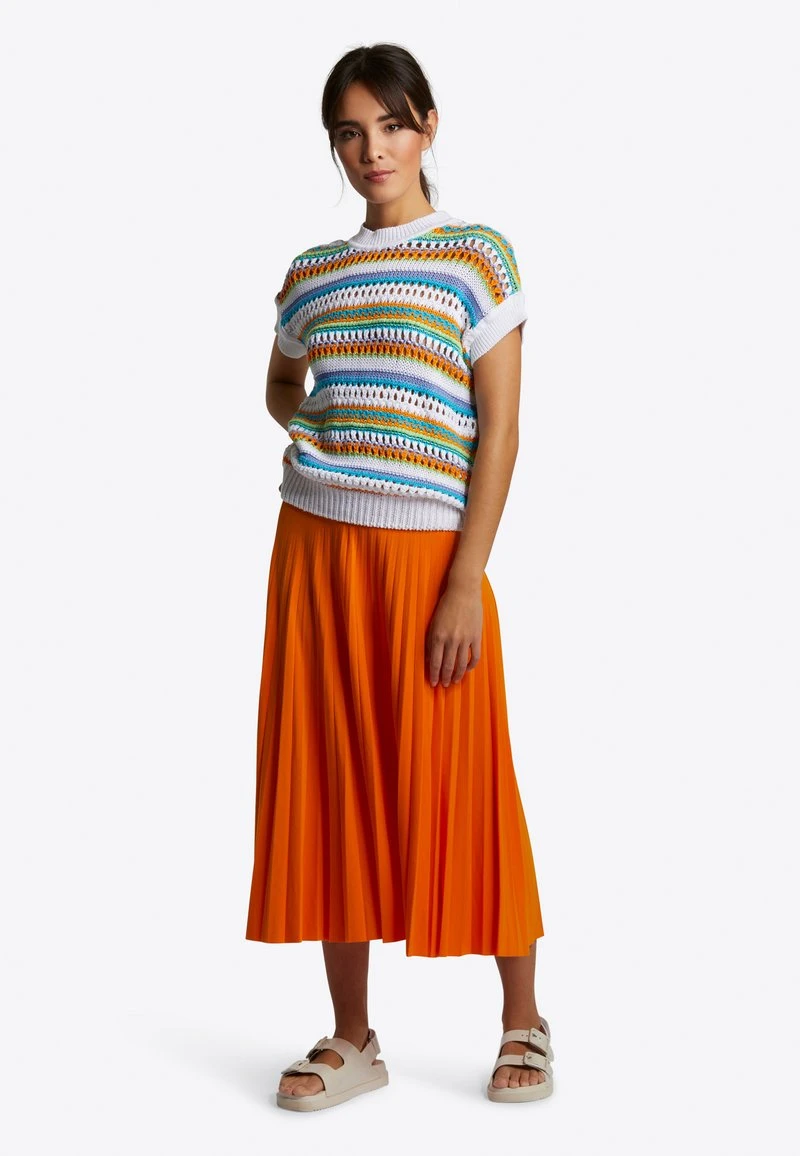 Rich&royal MIT WEICHEM FALL - Faltenrock - Orange Tree 4 Rich&royal MIT WEICHEM FALL - Faltenrock - Orange Tree – Bild 2