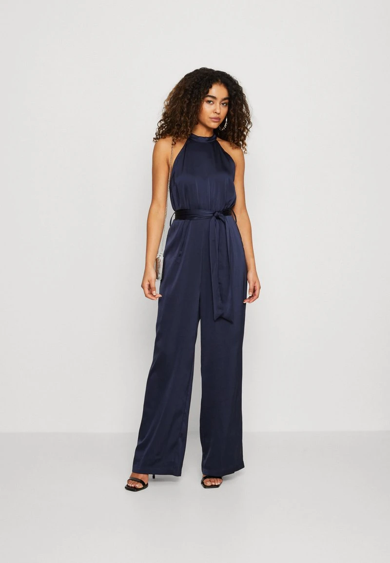 YASFELINA HIGH NECK - Jumpsuit - Evening Blue 3 YASFELINA HIGH NECK - Jumpsuit - Evening Blue – Bild 2