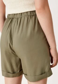 QS By S.Oliver Shorts - Khaki Oliv