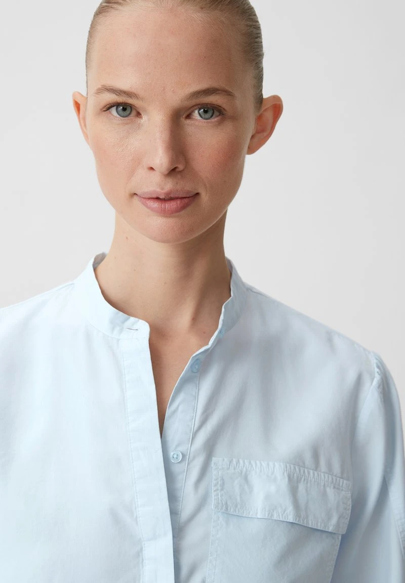 Hemdbluse - Hellblau 4 Hemdbluse - Hellblau – Bild 2