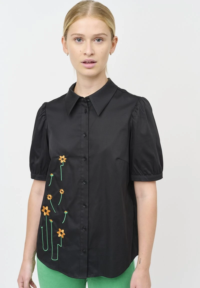 VILMA - Hemdbluse - Black 3 VILMA - Hemdbluse - Black
